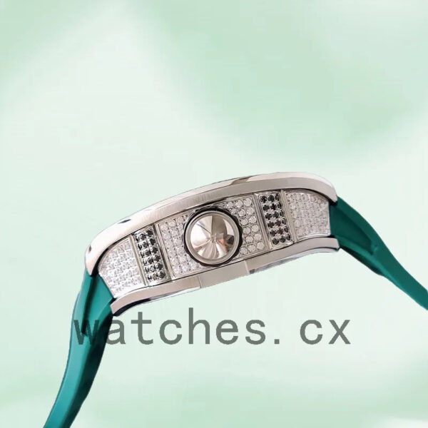 Richard Mille RM51-02 RM51-02-007 Around 48*40mm Ladies Silver-tone Replica Watches - Image 3