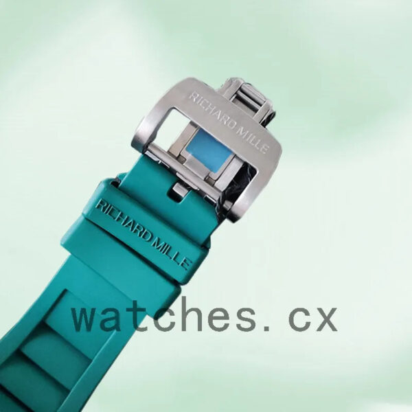 Richard Mille RM51-02 RM51-02-007 Around 48*40mm Ladies Silver-tone Replica Watches - Image 4