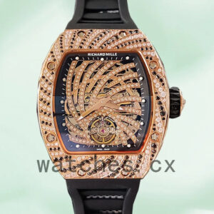Richard Mille RM51-02 Ladies RM51-02-008 Around 48*40mm Rubber Band Replica Watches