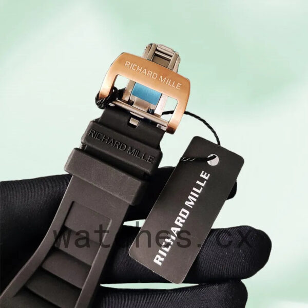 Richard Mille RM51-02 Ladies RM51-02-008 Around 48*40mm Rubber Band Replica Watches - Image 3