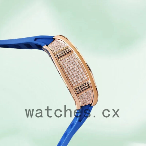 Richard Mille RM51-02 RM51-02-009 Ladies Around 48*40mm Rubber Band Replica Watches - Image 3