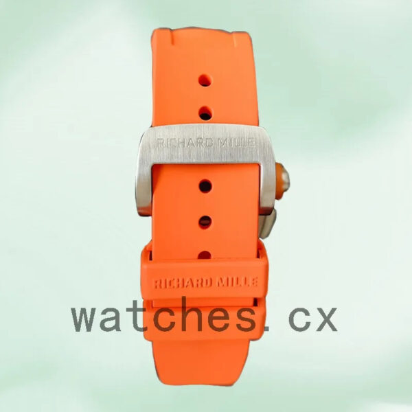 Richard Mille RM51-02 Around 48*40mm RM51-02-011 Ladies Mechanical Rubber Band Replica Watches - Image 3