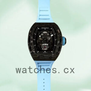 Richard Mille RM052 Around 50*43mm Men RM052-009 Black Mechanical Replica Watches