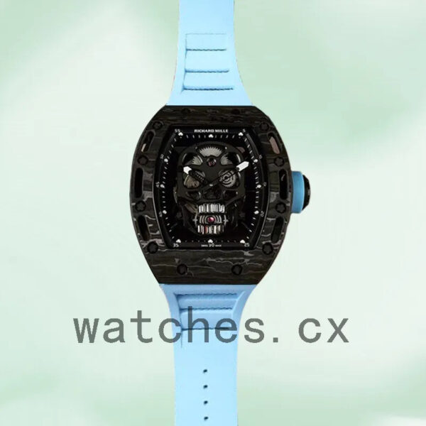 Richard Mille RM052 Around 50*43mm Men RM052-009 Black Mechanical Replica Watches