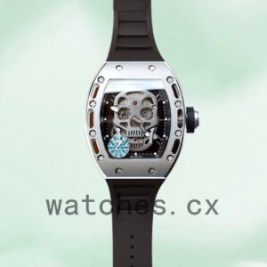 Richard Mille RM52-01 Around 50*43mm Men RM52-01-003 Silver Replica Watches