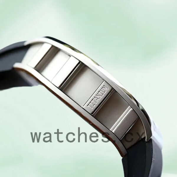 Richard Mille RM52-01 Around 50*43mm Men RM52-01-003 Silver Replica Watches - Image 3