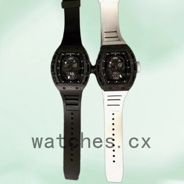 Richard Mille RM052 Men RM052-010 Around 50*43mm Mechanical Black Replica Watches - Image 3