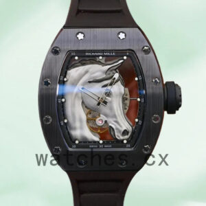 Richard Mille RM52-02 Men RM52-02-005 Around 50*40mm Black Replica Watches