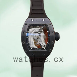 Richard Mille RM52-02 Men RM52-02-005 Around 50*40mm Black Replica Watches