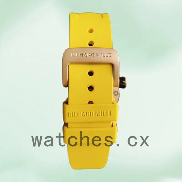 Richard Mille RM52-02 Men RM52-02-011 Around 43mm Rose Gold-tone Horse Dial Replica Watches - Image 3