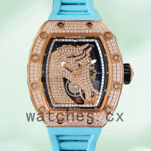 Richard Mille RM52-02 Men RM52-02-013 Around 43mm Mechanical Horse Dial Replica Watches