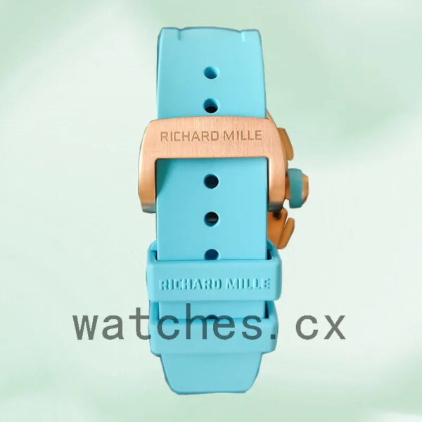 Richard Mille RM52-05 RM52-05-002 Men Around 50*42mm Rose Gold-tone Replica Watches - Image 3