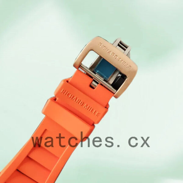 Richard Mille RM52-05 Around 50*42mm RM52-05-004 Men Rose Gold-tone Replica Watches - Image 3