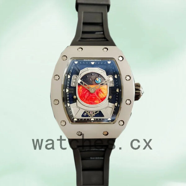 Richard Mille RM52-05 Men RM52-05-010 Around 50*42mm Mars Earth Dial Mechanical Replica Watches - Image 5