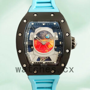 Richard Mille RM52-05 RM52-05-011 Men Around 50*42mm Black Replica Watches