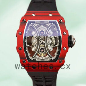 Richard Mille RM53-01 Men RM53-01-003 Around 50*43mm Mechanical Rubber Band Replica Watches