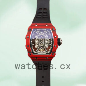 Richard Mille RM53-01 Men RM53-01-003 Around 50*43mm Mechanical Rubber Band Replica Watches