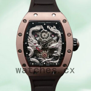 Richard Mille RM57-01 Men RM57-01-001 Around 50*40mm Rose Gold Replica Watches