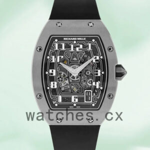 Richard Mille RM 67-01 RM 67-01 Men Around 41mm Black Dial Silver Replica Watches