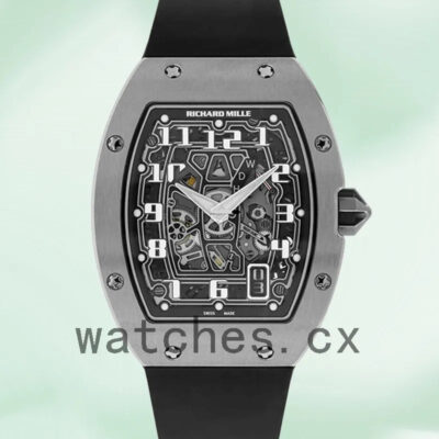 Richard Mille RM 67-01 RM 67-01 Men Around 41mm Black Dial Silver Replica Watches