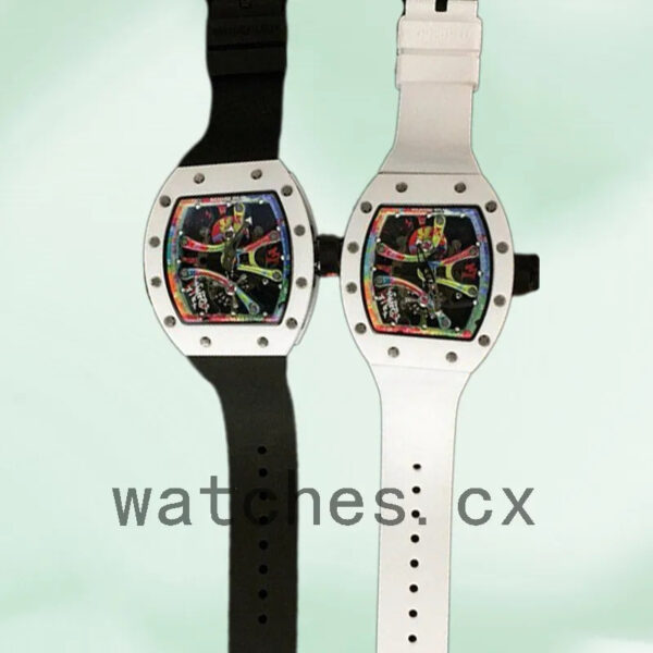 Richard Mille RM68-01 Around 50*40mm Men RM68-01-001 Transparent Dial Replica Watches - Image 3