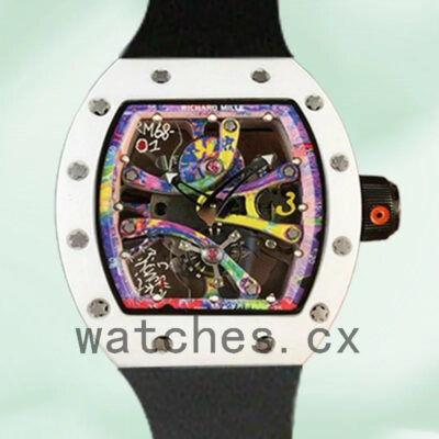 Richard Mille RM68-01 RM68-01-004 Around 50*40mm Men White Replica Watches
