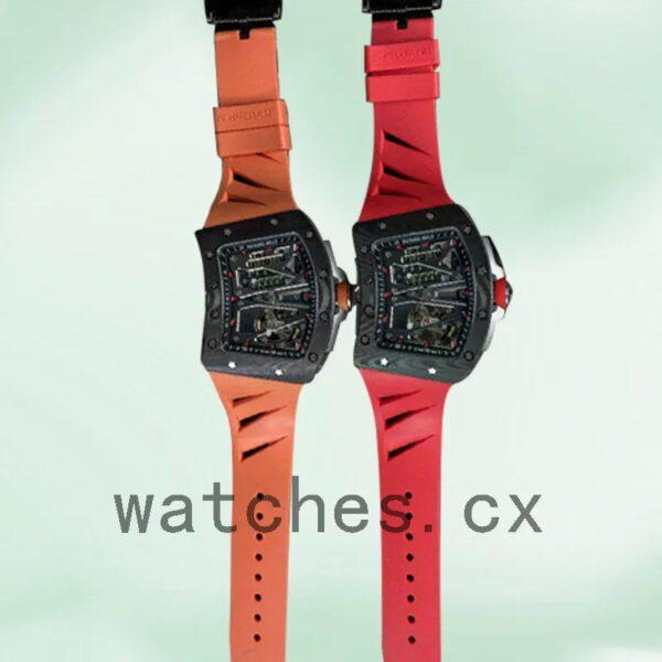 Richard Mille RM70-01 Men RM70-01-001 Around 49x55mm Mechanical Black Replica Watches - Image 3
