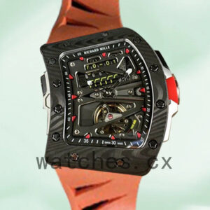 Richard Mille RM70-01 Around 49x55mm Men RM70-01-002 Rubber Band Mechanical Replica Watches
