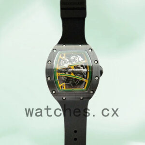 Richard Mille RM061 Around 50*40mm RM061-001 Men Black Hand Wind Replica Watches