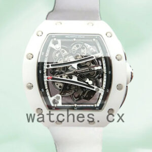 Richard Mille RM061 RM061-003 Around 50*40mm Men Skeleton Dial White Replica Watches