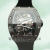 Richard Mille RM061 Men Around 50*40mm RM061-002 Black Rubber Band Replica Watches