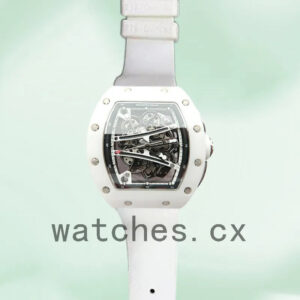 Richard Mille RM061 RM061-003 Around 50*40mm Men Skeleton Dial White Replica Watches
