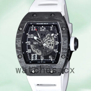 Richard Mille RM 010 50*42mm RM 010-006 Men Transparent Dial Replica Watches