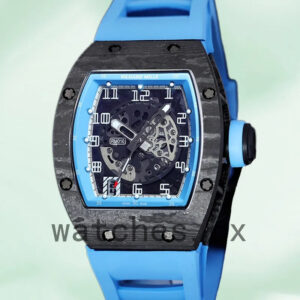Richard Mille RM 010 50*42mm RM 010-008 Men Transparent Dial Replica Watches