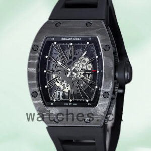 Richard Mille RM 010 50*42mm RM 010-013 Men Transparent Dial Replica Watches