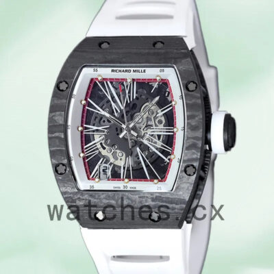 Richard Mille RM 010 RM 010-015 Men 50*42mm Black Replica Watches