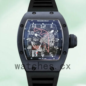 Richard Mille RM010 Men RM010 Around 50*40mm Rubber Band Replica Watches