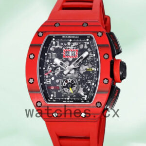 Richard Mille RM 011 50*40mm Men RM 011-032 Red Replica Watches