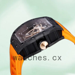 Richard Mille RM 019 Men 45*38mm RM 019-003 Transparent Dial Replica Watches