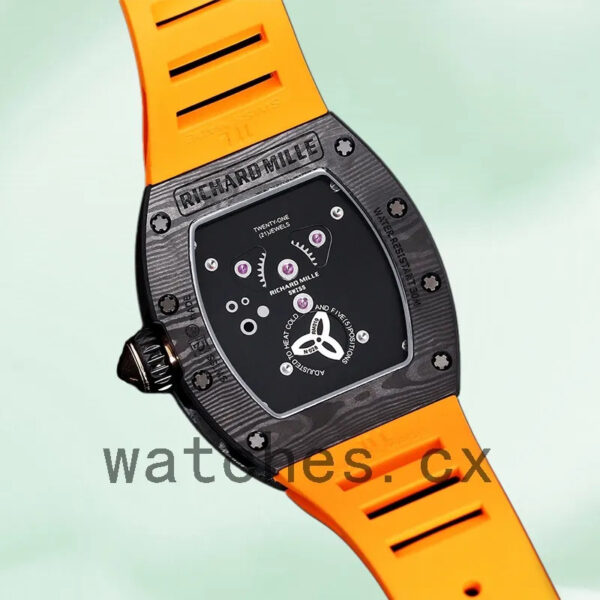 Richard Mille RM 019 Men 45*38mm RM 019-003 Transparent Dial Replica Watches - Image 4