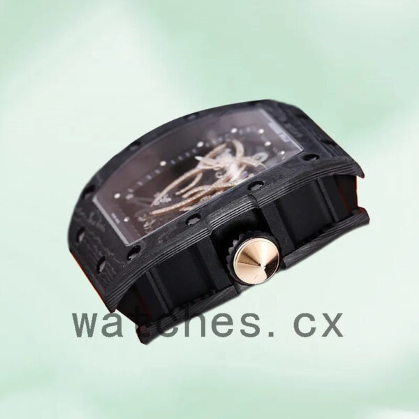 Richard Mille RM 019 45*38mm RM 019-004 Men Automatic Black Replica Watches - Image 3