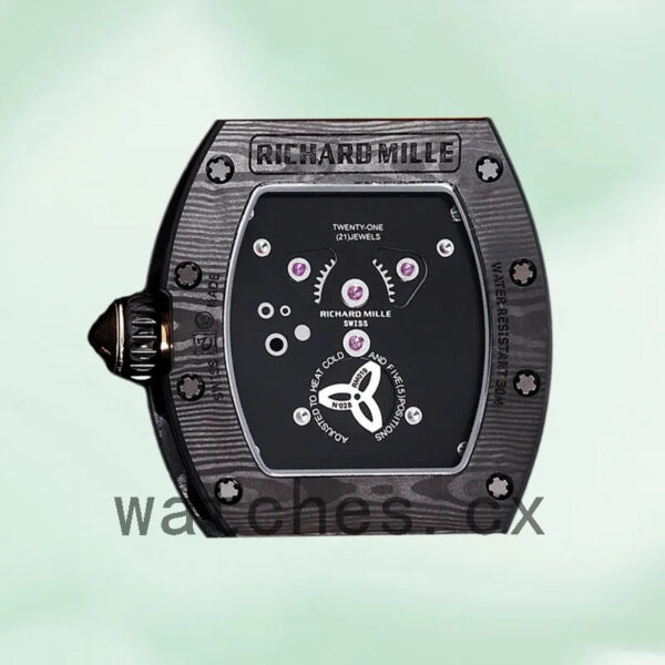 Richard Mille RM 019 45*38mm RM 019-004 Men Automatic Black Replica Watches - Image 4