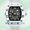 Richard Mille RM022 Men RM022 Around 50*40mm White Replica Watches