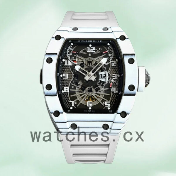Richard Mille RM022 Men RM022 Around 50*40mm White Replica Watches