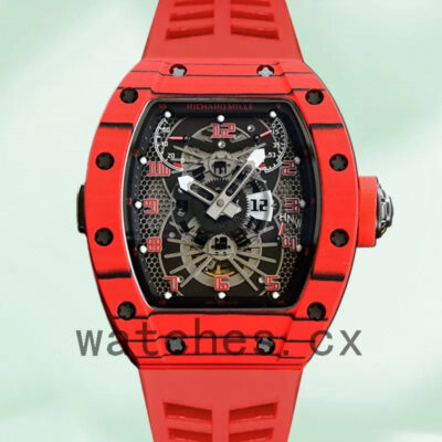 Richard Mille RM022 Around 50*40mm RM022 Men Red Replica Watches