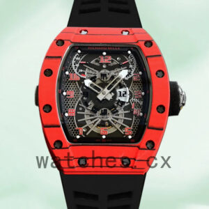 Richard Mille RM022 Men RM022 Around 50*40mm Black Dial Red Replica Watches