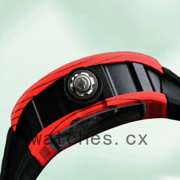Richard Mille RM022 Men RM022 Around 50*40mm Black Dial Red Replica Watches - Image 3