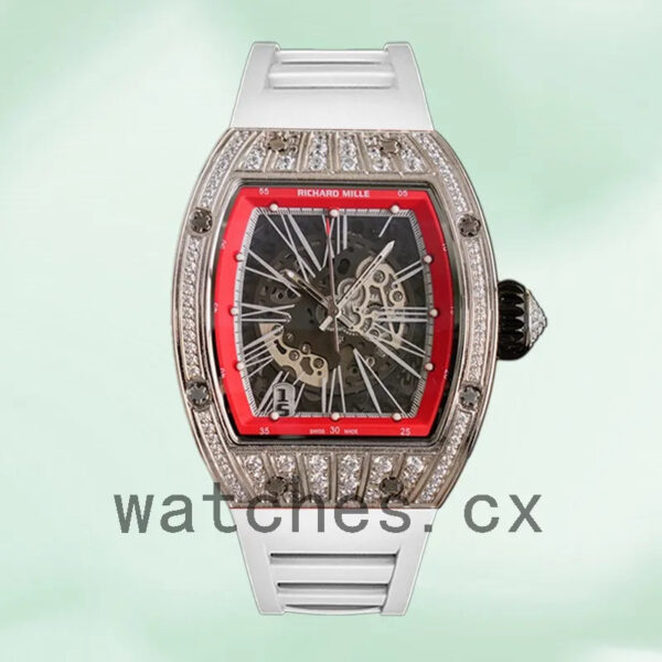 Richard Mille RM023 RM023 Men Around 50*40mm Diamond Automatic Replica Watches