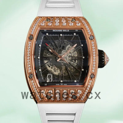 Richard Mille RM023 RM023 Men Around 50*40mm Automatic Rubber Band Replica Watches