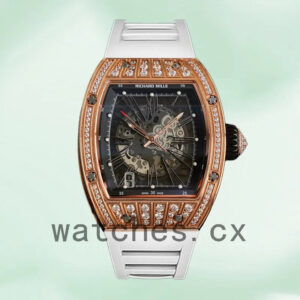 Richard Mille RM023 RM023 Men Around 50*40mm Automatic Rubber Band Replica Watches